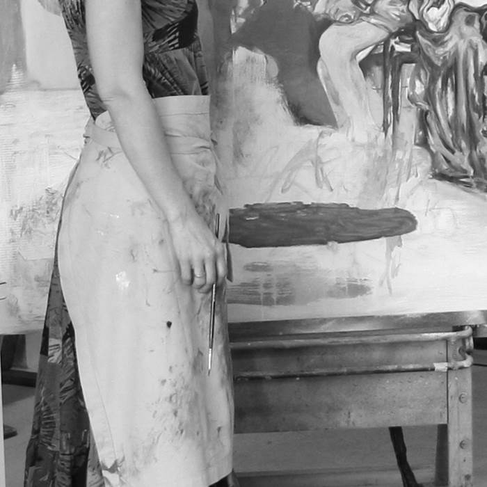 Elizabeth  Leite, painter at zet gallery