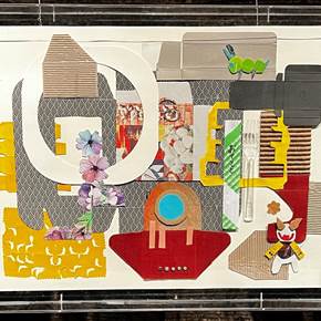 Não Descartáveis 2, original Minimalista Collage Dibujo e Ilustración de Ana  Mesquita