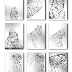 Da Série, Cardumes: Períodos de Formação De Um Dado Sistema Orgânico, original Resumen Digital Fotografía de Inês  Osório 