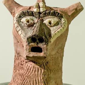 Gárgula , original Animaux Céramique Sculpture par Isabel Amaral