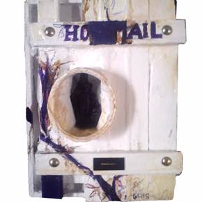 Hotmail, original Abstrait Acrylique La peinture par Diogo  Goes