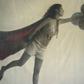 Super-heroína #10, original Grande Digital Fotografía de Andrea Inocêncio