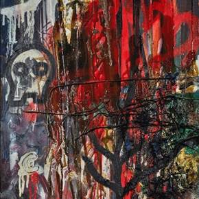 Untitled III, original Abstrait Toile La peinture par Diogo  Goes