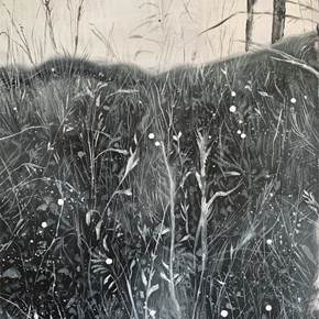 Field, original Minimalista Acrílico Pintura de Qiao Xi