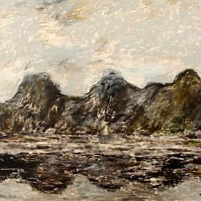 River III, original Abstrait Toile La peinture par Ričardas Vyšniauskas
