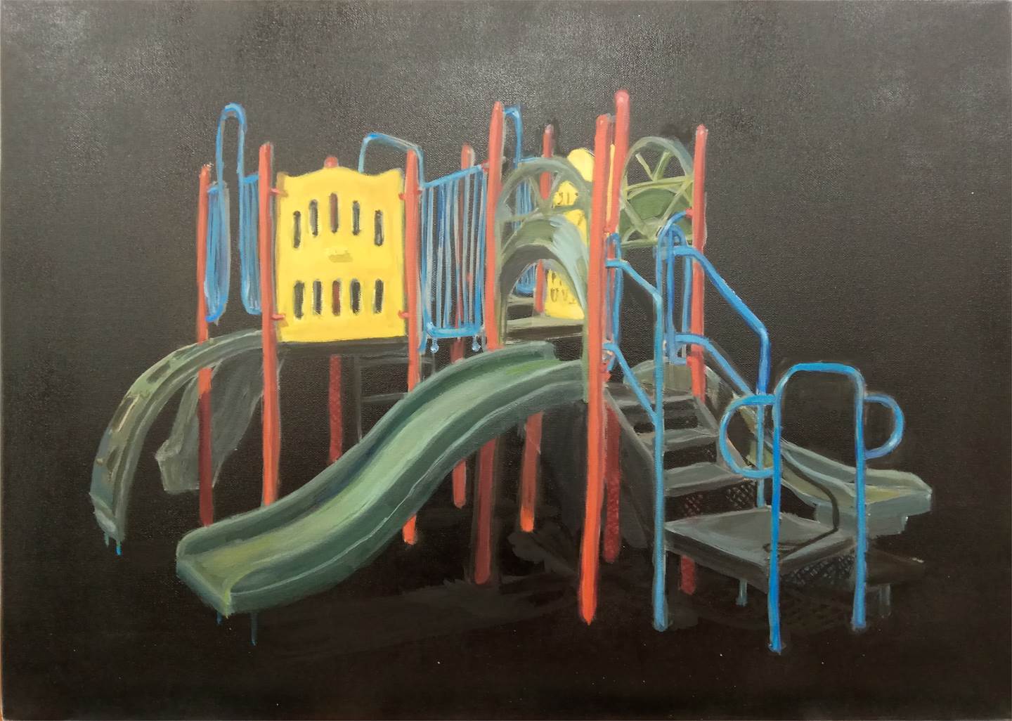 Untitled, original Abstrait Technique mixte La peinture par Alma Seroussi