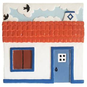 É uma casa alentejana, com certeza, original Animaux Technique mixte La peinture par Hugo Castilho
