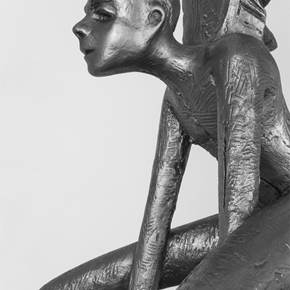 Universo Alado, original Figure humaine Technique mixte Sculpture par Pedro Figueiredo