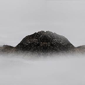 Fog and Mirage - Mirror, Point Reyes California, original Paysage Numérique La photographie par Shimon and Tammar Rothstein 