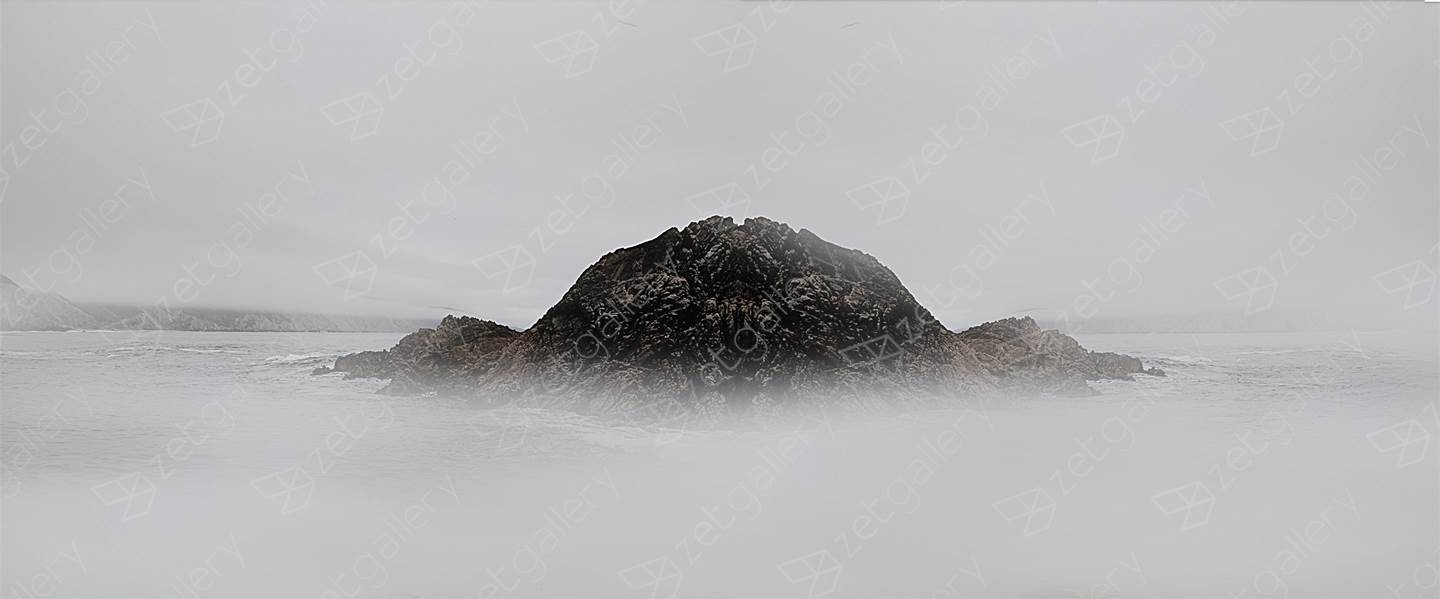 Fog and Mirage - Mirror, Point Reyes California, original   Fotografía de Shimon and Tammar Rothstein 